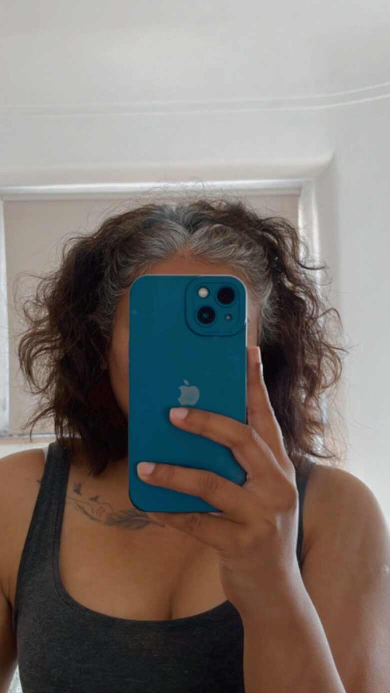Grey Hair Transition