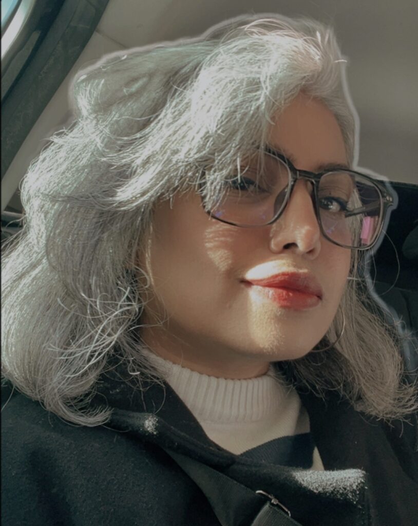 Grey Hair transition