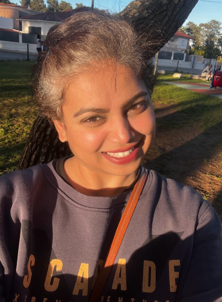 Grey hair transition